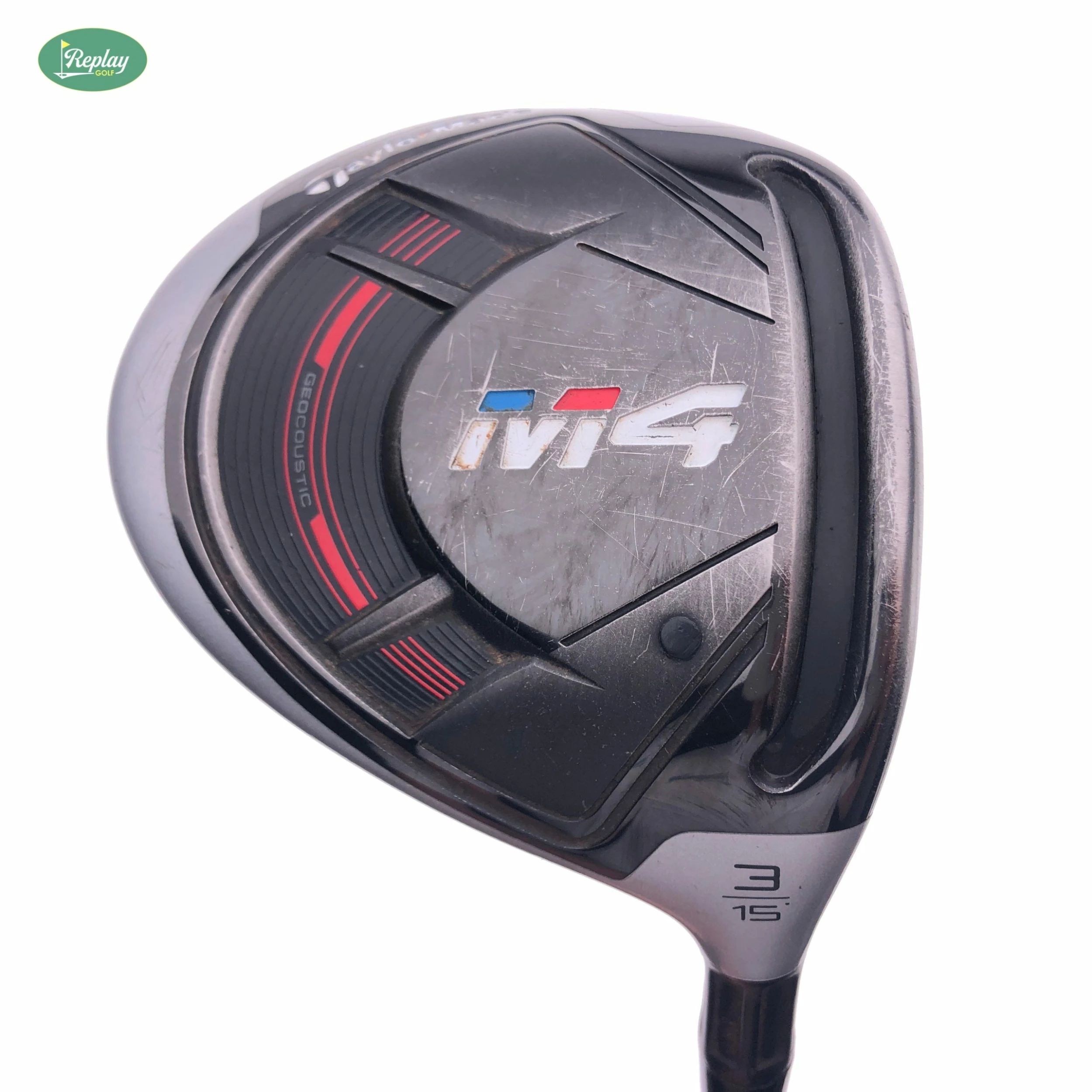 Used TOUR ISSUE TaylorMade M4 3 Fairway Wood / 15 Degrees / Tour AD X-Stiff Flex 1 Used TOUR ISSUE TaylorMade M4 3 Fairway Wood / 15 Degrees / Tour AD X-Stiff Flex