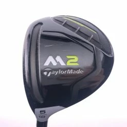 Used TaylorMade M2 2017 5 Fairway Wood / 18 Degrees / Reax Regular / Left-Handed