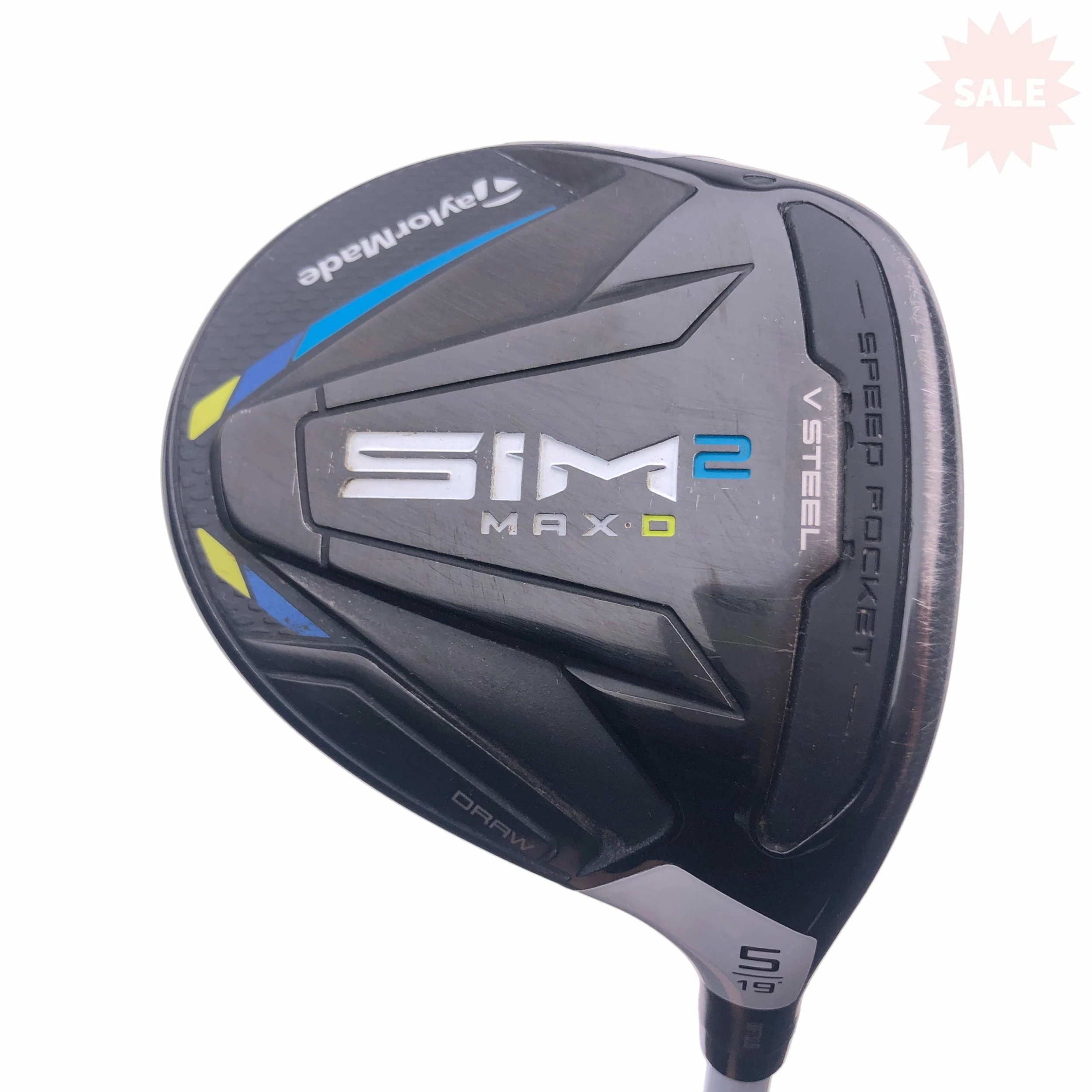 Used TaylorMade Sim2 Max D 5 Fairway Wood / 19 Degree / AIR Speeder 45 Lite Flex 1 Used TaylorMade Sim2 Max D 5 Fairway Wood / 19 Degree / AIR Speeder 45 Lite Flex