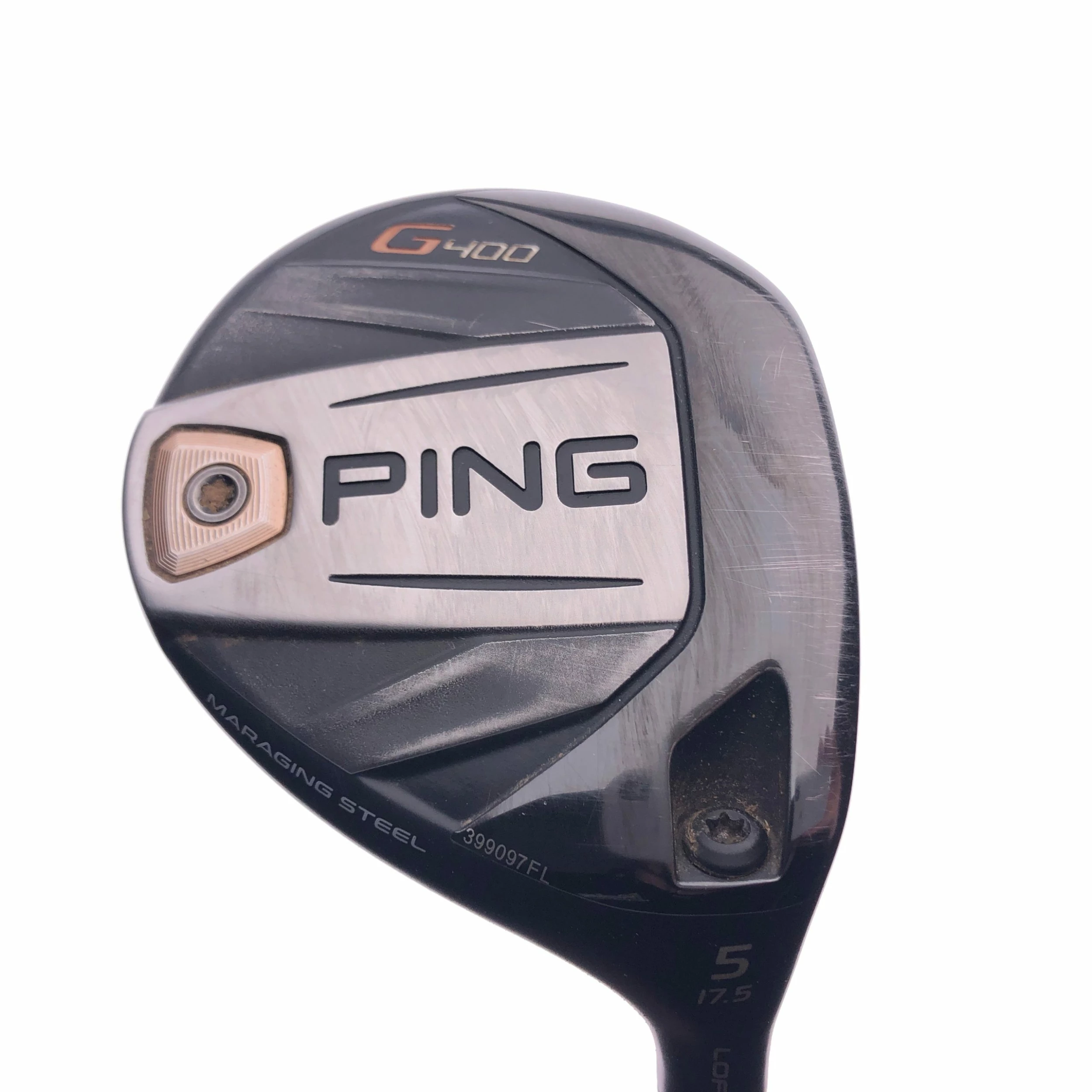 Used Ping G400 5 Fairway Wood / 17.5 Degrees / Regular Flex 1 Used Ping G400 5 Fairway Wood / 17.5 Degrees / Regular Flex