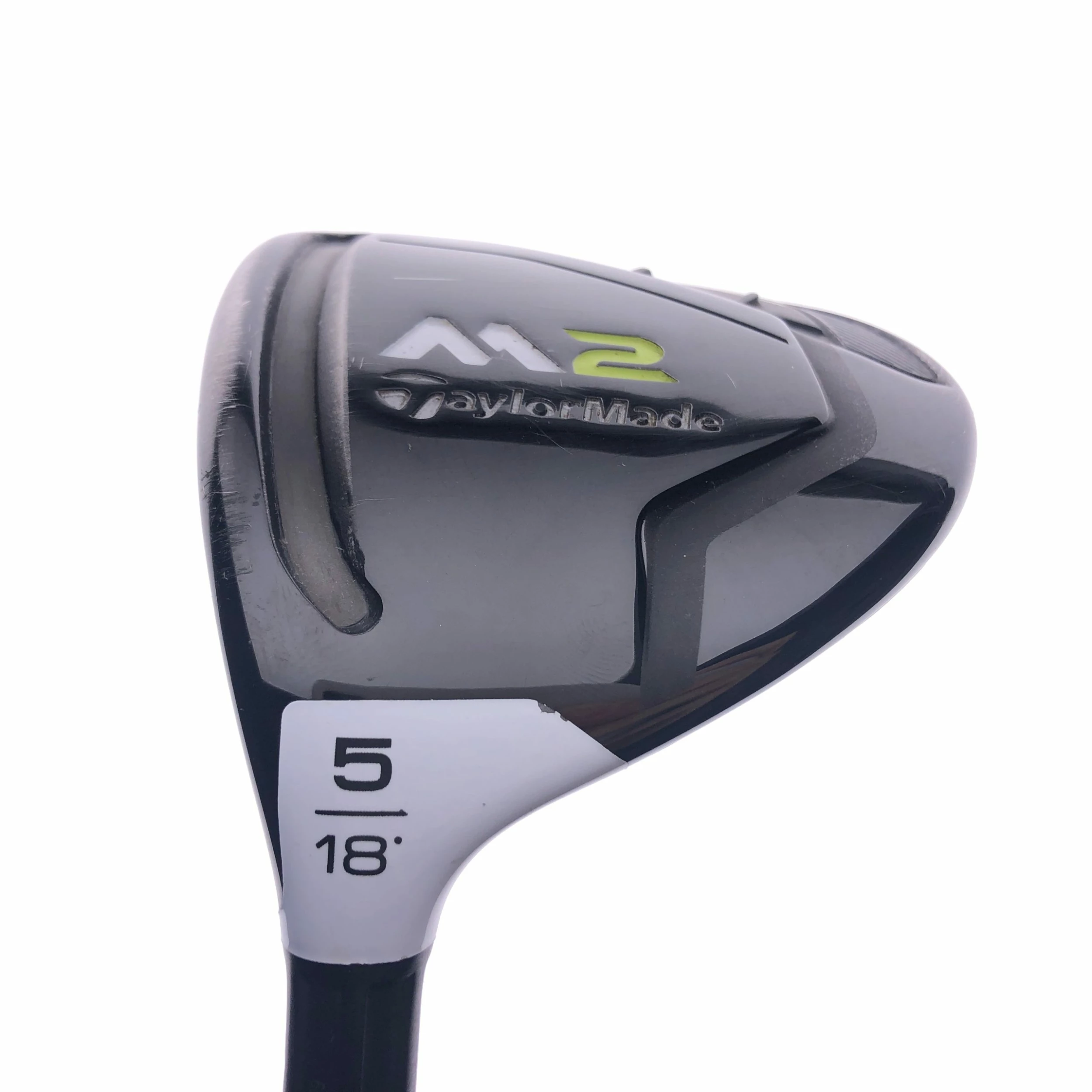 Used TaylorMade M2 2017 5 Fairway Wood / 18 Degrees / Reax Regular / Left-Handed 2 Used TaylorMade M2 2017 5 Fairway Wood / 18 Degrees / Reax Regular / Left-Handed - Image 2