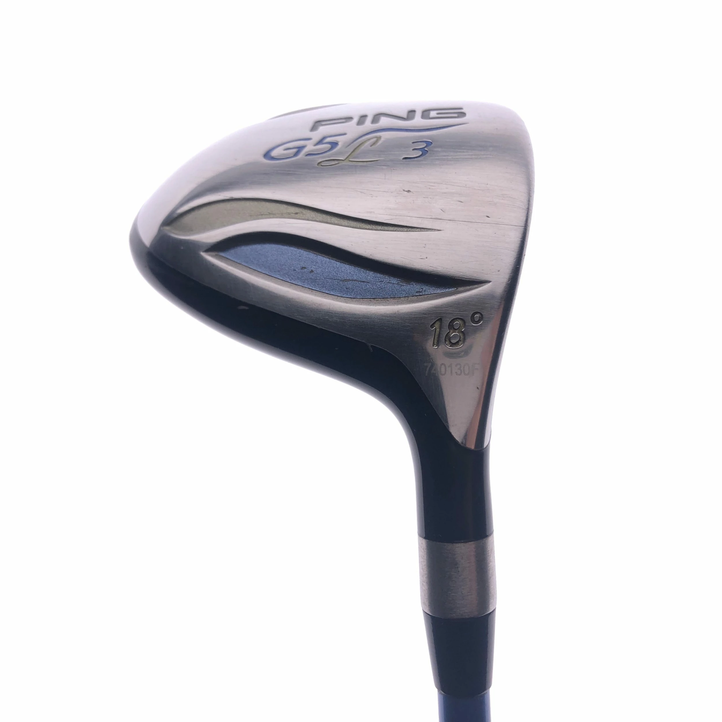 Used Ping G5 Ladies 3 Fairway Wood / 18 Degrees / Ping ULT Ladies Flex 2 Used Ping G5 Ladies 3 Fairway Wood / 18 Degrees / Ping ULT Ladies Flex - Image 2