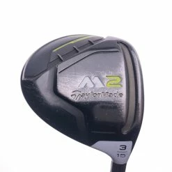 Used TaylorMade M2 2017 3 Fairway Wood / 15 Degrees / M2 Reax Regular Flex