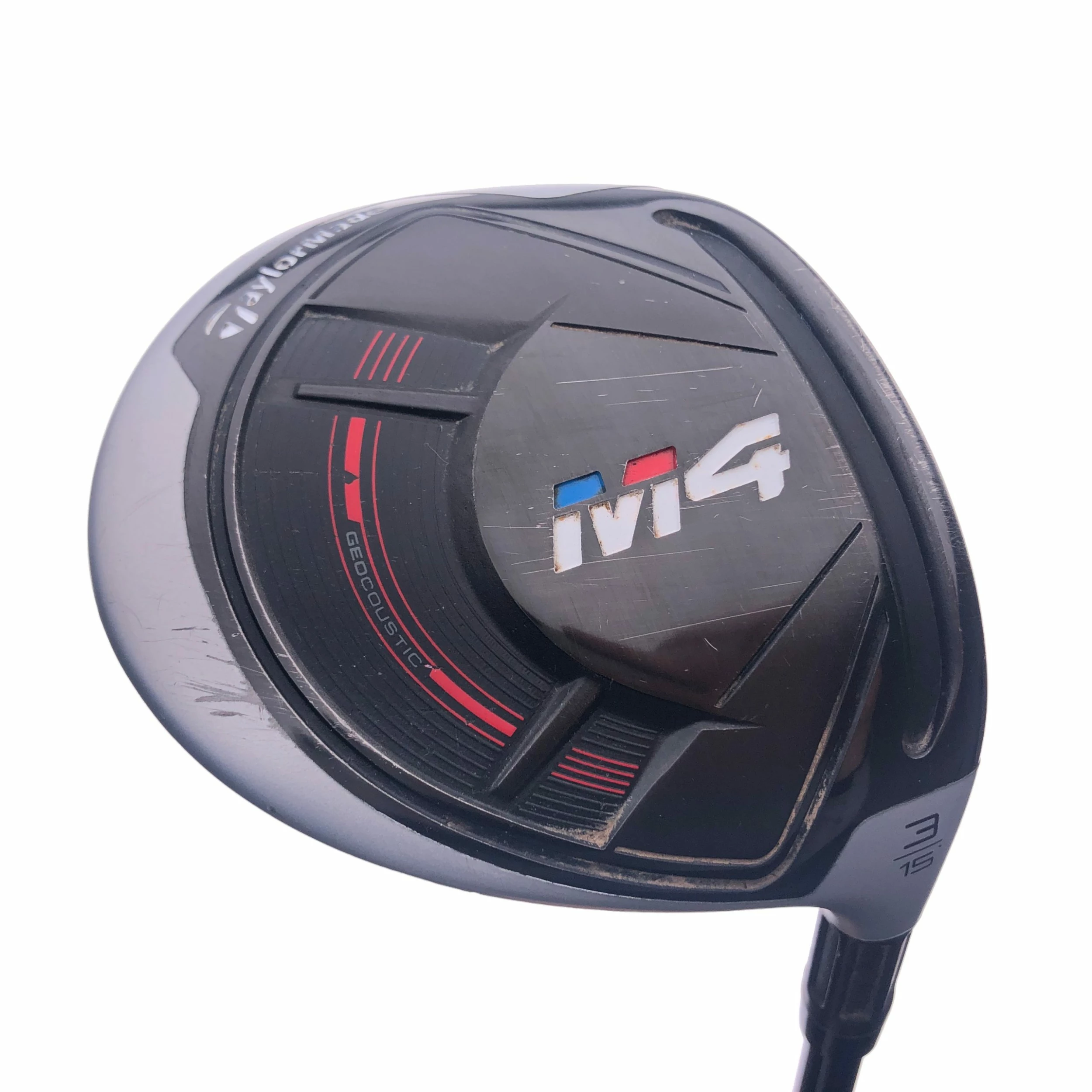 Used TaylorMade M4 3 Fairway Wood / 15 Degrees / Atmos Stiff Flex 2 Used TaylorMade M4 3 Fairway Wood / 15 Degrees / Atmos Stiff Flex - Image 2