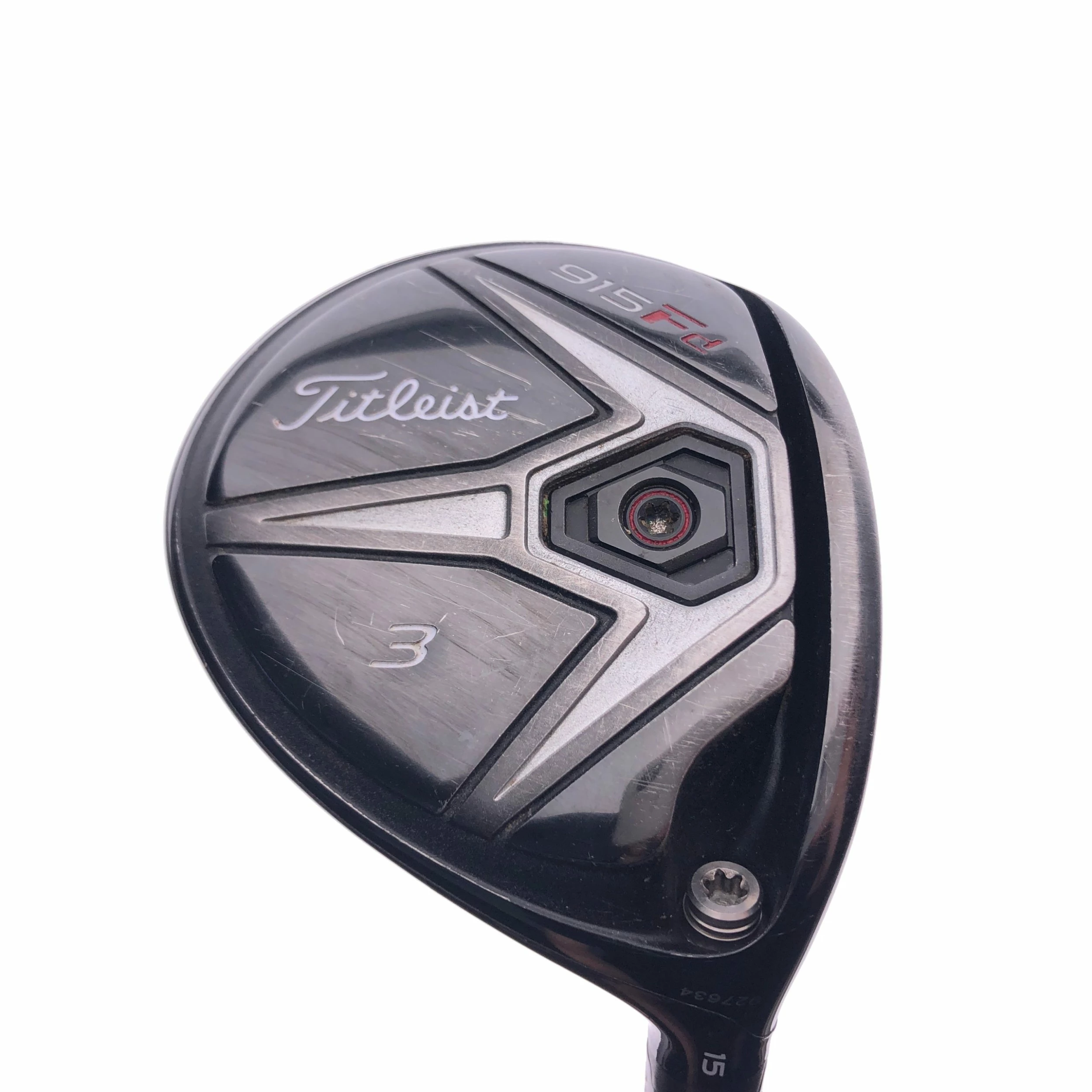 Used Titleist 915 Fd 3 Fairway Wood / 15 Degrees / X-Stiff Flex 1 Used Titleist 915 Fd 3 Fairway Wood / 15 Degrees / X-Stiff Flex