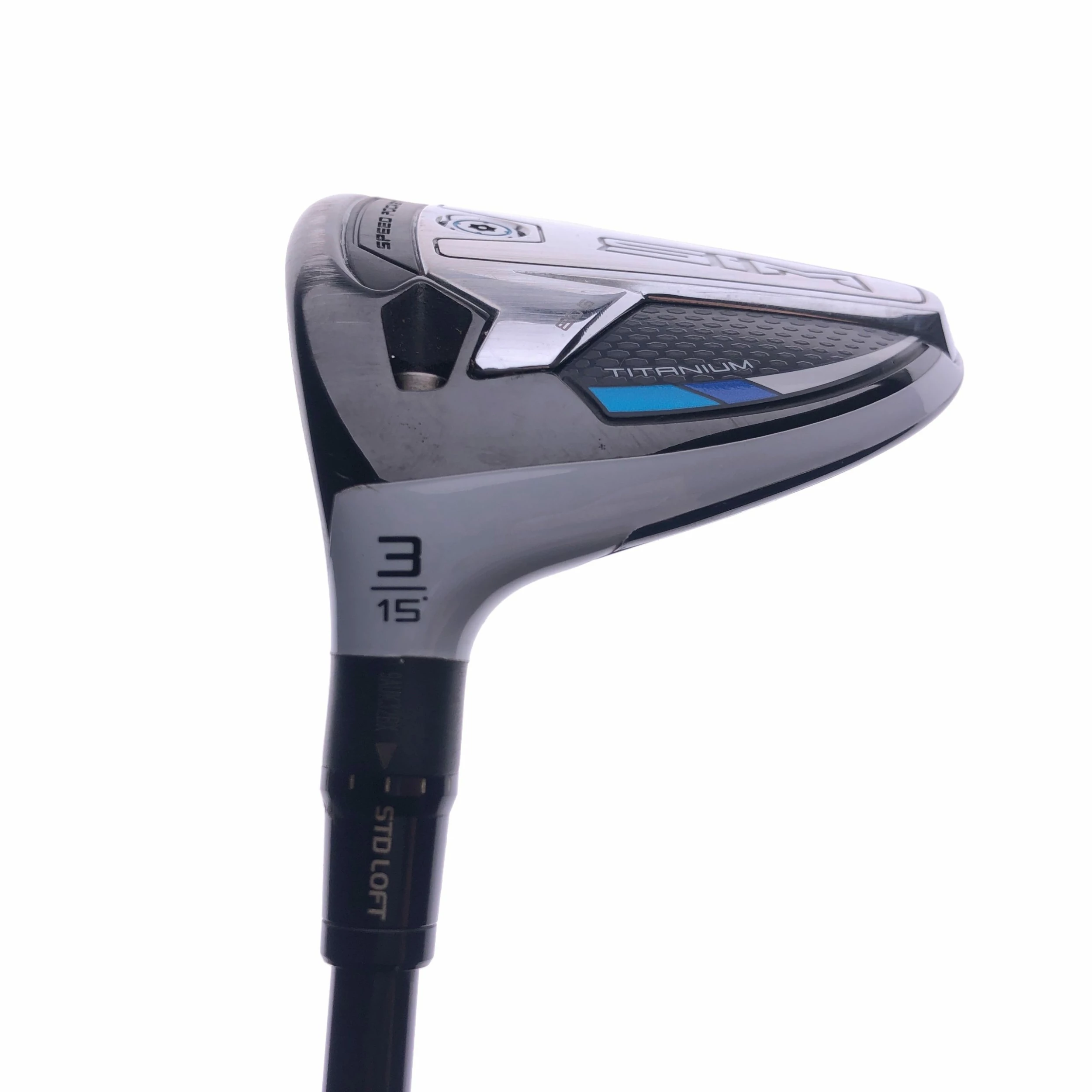 Used TaylorMade SIM Titanium 3 Fairway / 15 Degrees / Regular Flex / Left-Handed 2 Used TaylorMade SIM Titanium 3 Fairway / 15 Degrees / Regular Flex / Left-Handed - Image 2
