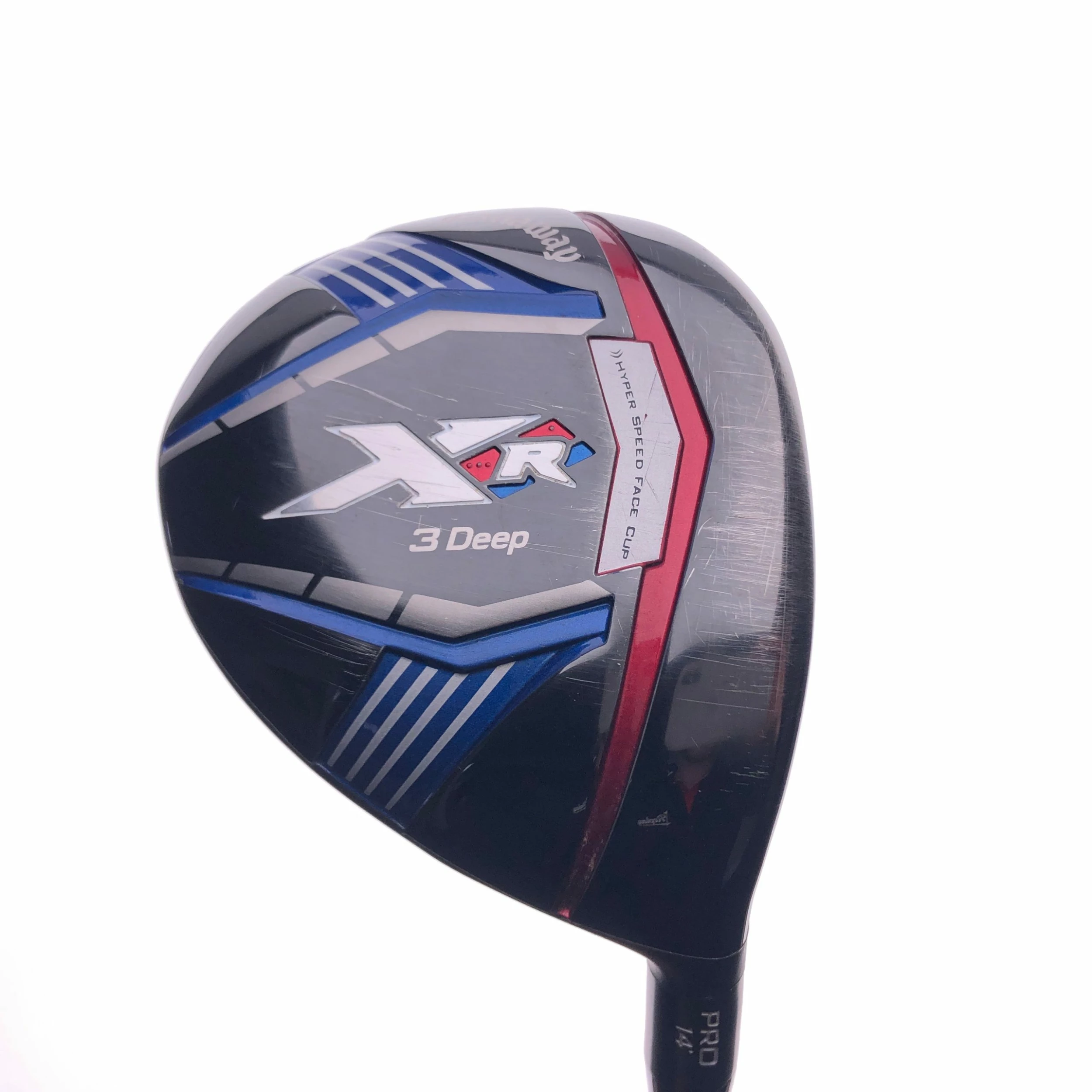 Used Callaway XR Deep 3 Fairway Wood / 14 Degrees / Project X 6.0 Stiff Flex 1 Used Callaway XR Deep 3 Fairway Wood / 14 Degrees / Project X 6.0 Stiff Flex