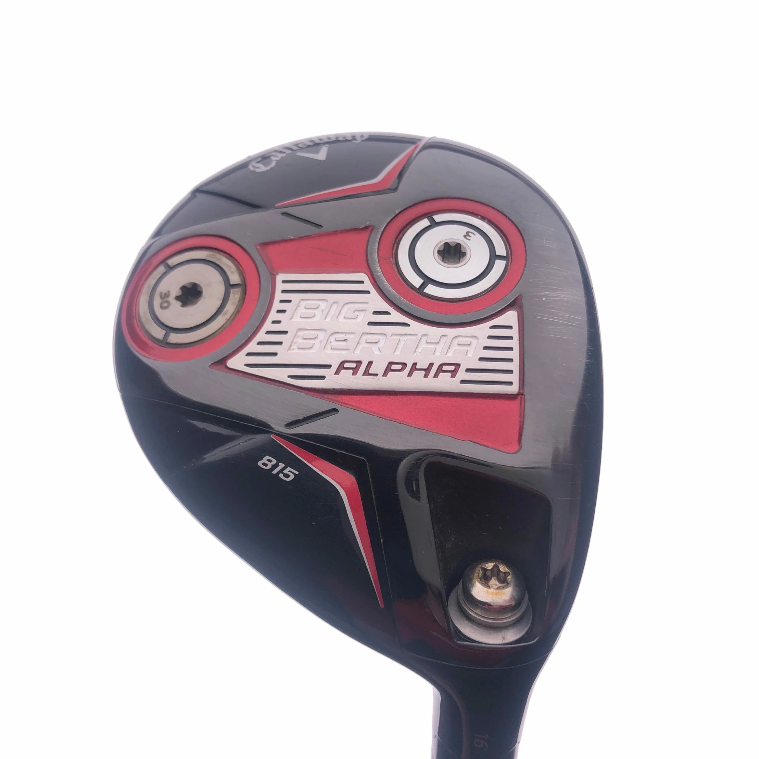 Callaway Big Bertha Alpha 815 3 Fairway / 16 Degrees / Speeder 665 Regular Flex 1 Callaway Big Bertha Alpha 815 3 Fairway / 16 Degrees / Speeder 665 Regular Flex