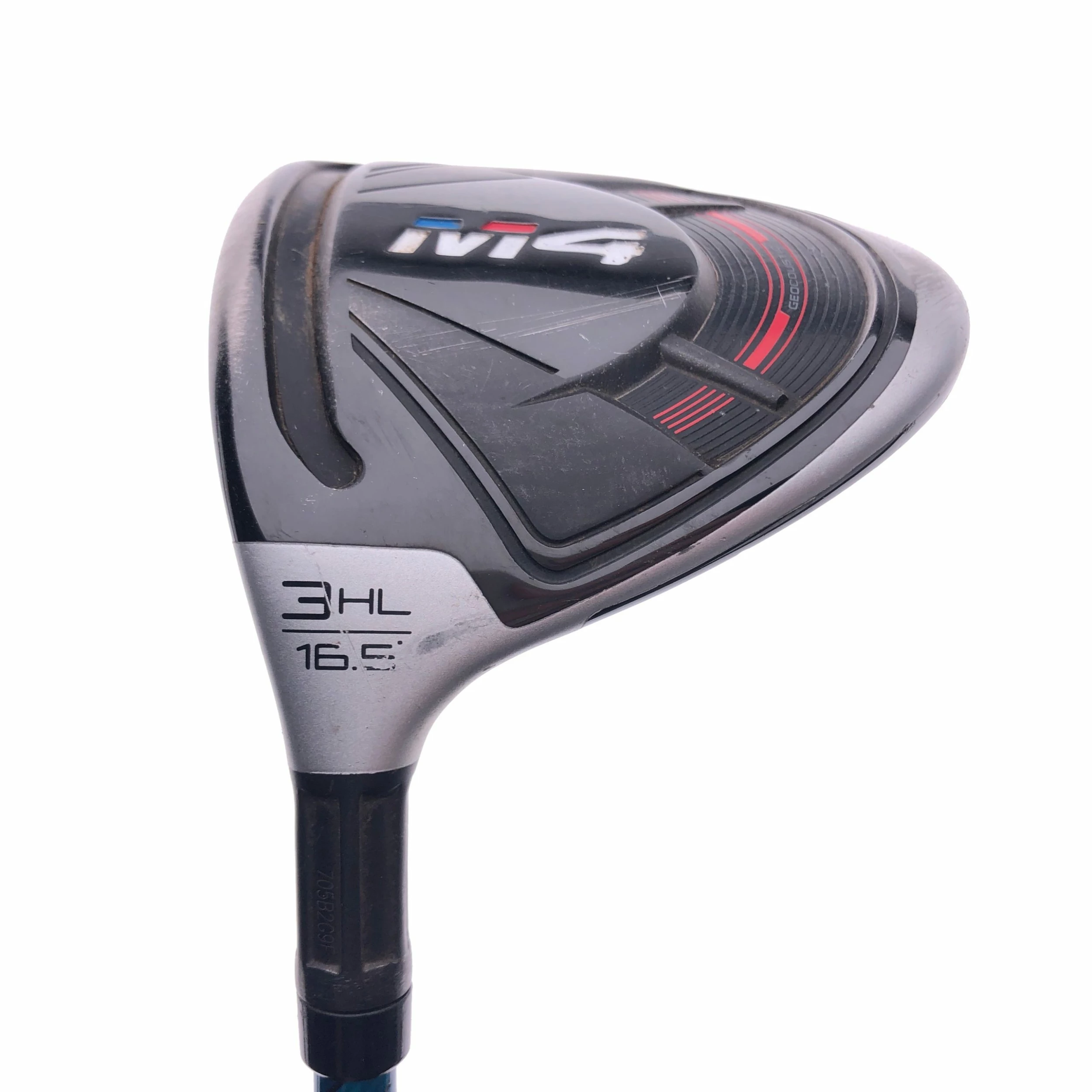 Used TaylorMade M4 3 HL Fairway Wood / 16.5 Degrees / Stiff Flex / Left-Handed 3 Used TaylorMade M4 3 HL Fairway Wood / 16.5 Degrees / Stiff Flex / Left-Handed - Image 3