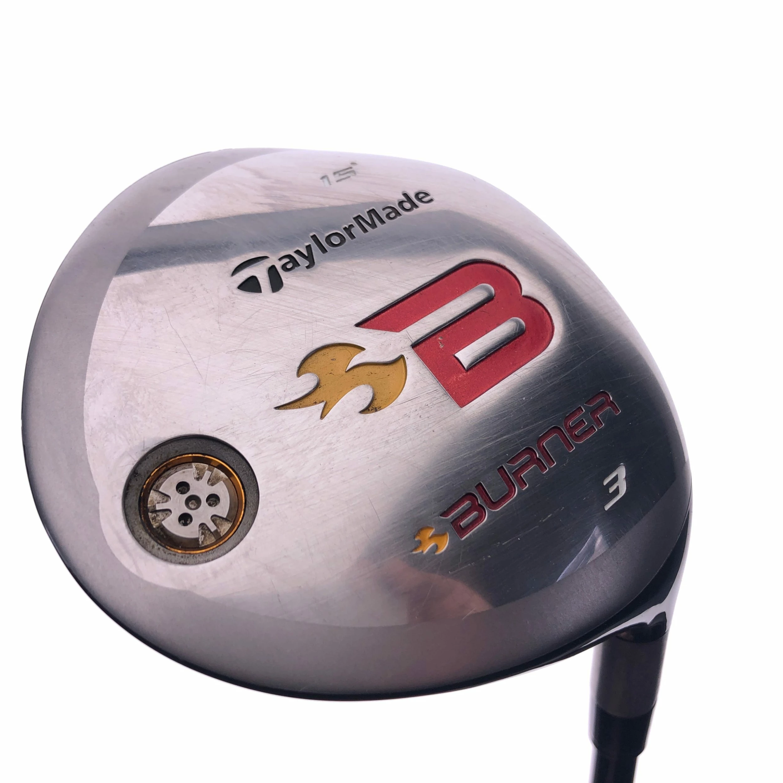 Used TaylorMade Burner 2009 3 Fairway Wood / 15 Degrees / Regular Flex 2 Used TaylorMade Burner 2009 3 Fairway Wood / 15 Degrees / Regular Flex - Image 2