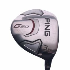 Used Ping G20 3 Fairway Wood / 15 Degrees / Ping TFC 169 Regular Flex