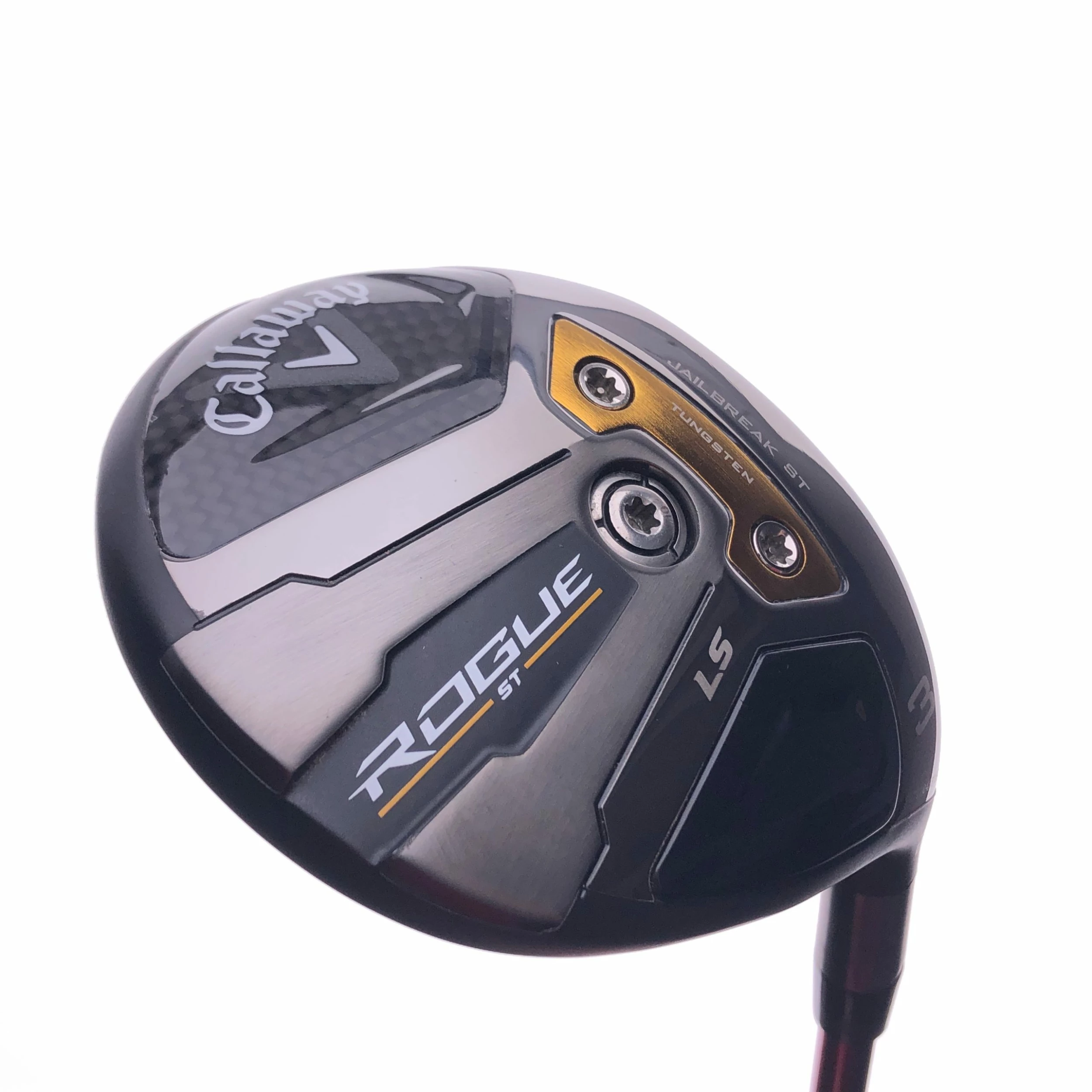 Used TOUR ISSUE Callaway Rogue ST LS 3 Wood / 15 Degrees / VELOCORE Red X-Stiff 2 Used TOUR ISSUE Callaway Rogue ST LS 3 Wood / 15 Degrees / VELOCORE Red X-Stiff - Image 2