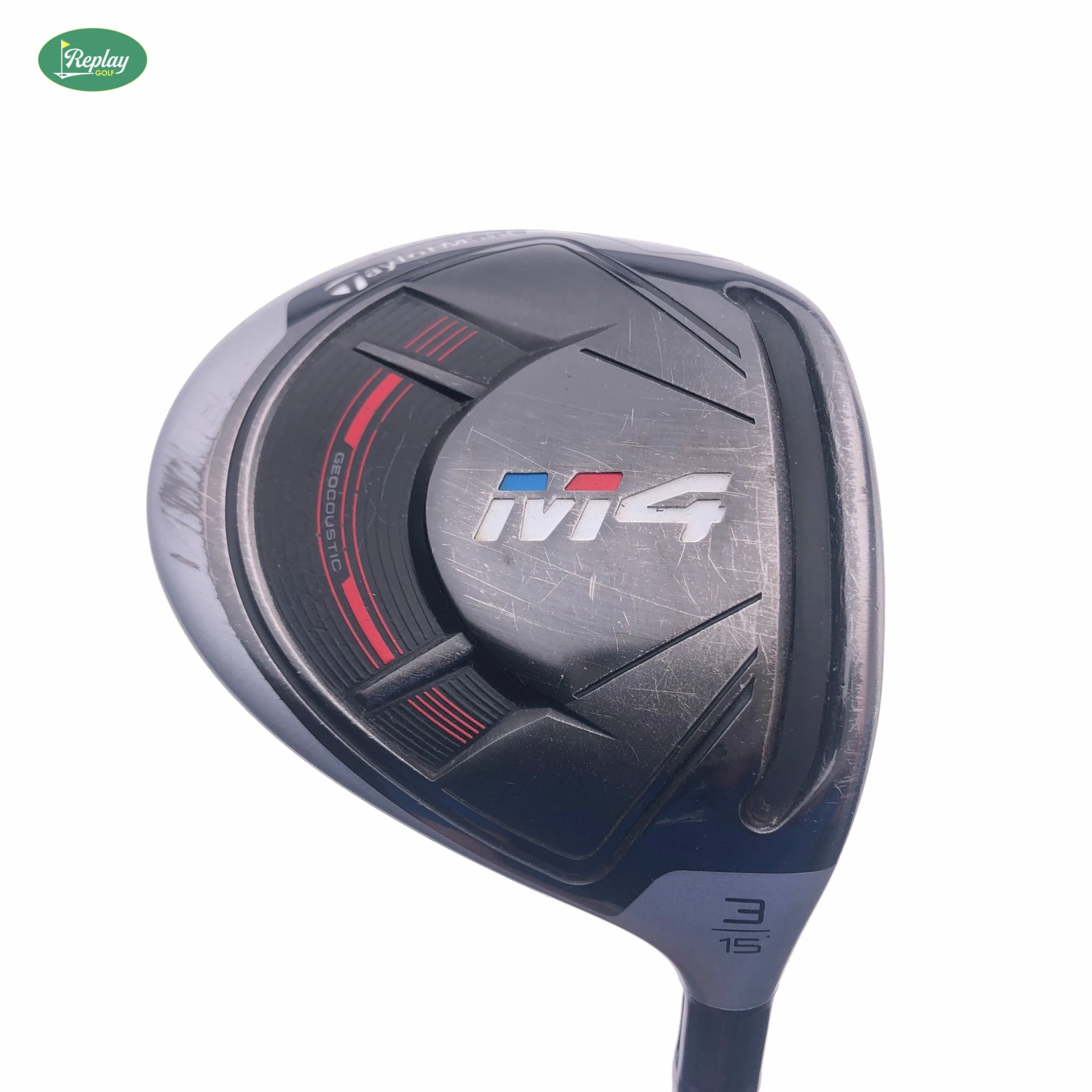 Used TaylorMade M4 3 Fairway Wood / 15 Degrees / Fujikura Atmos 5 Regular Flex 1 Used TaylorMade M4 3 Fairway Wood / 15 Degrees / Fujikura Atmos 5 Regular Flex