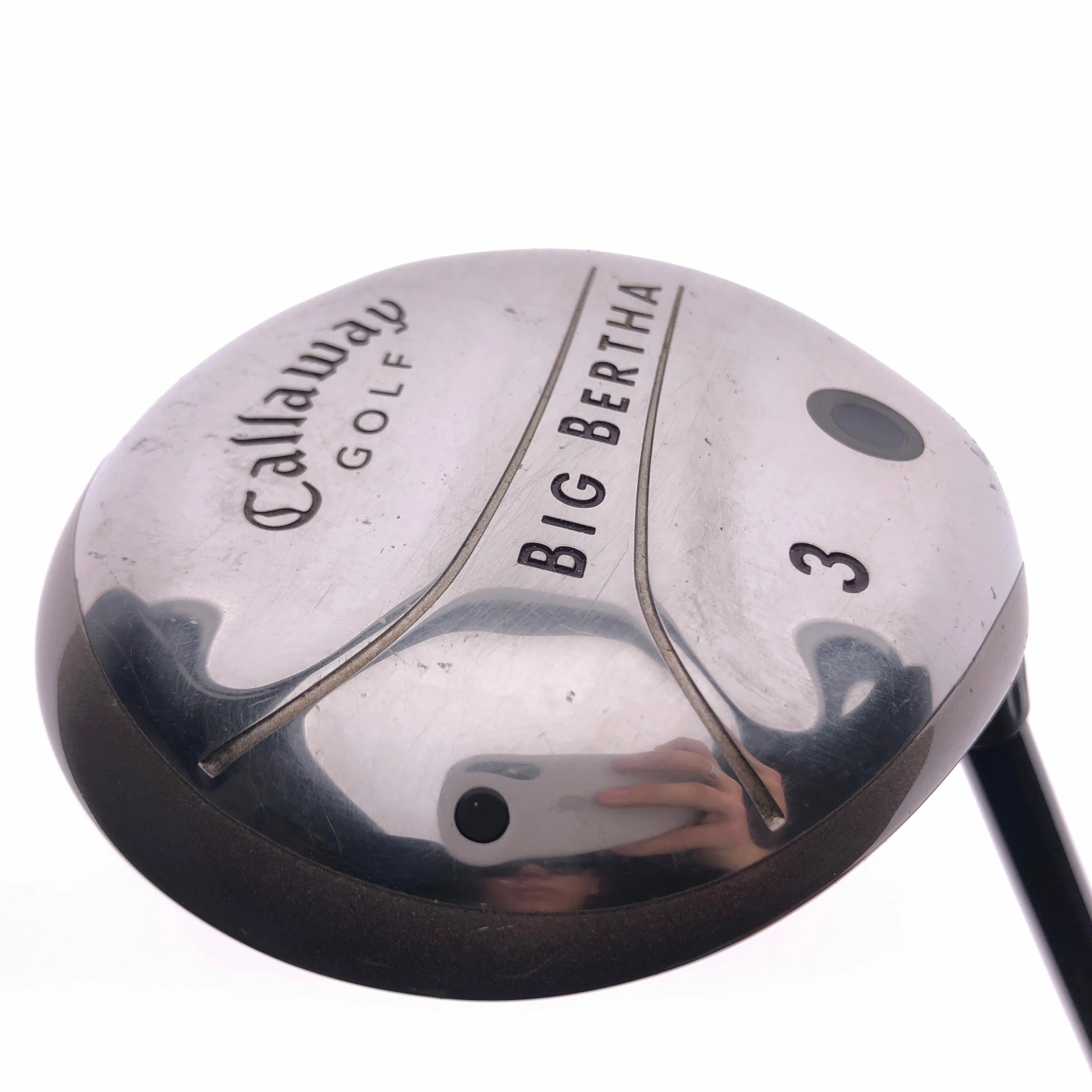 Used Callaway Big Bertha 2004 3 Fairway Wood / 15 Degrees / Callaway Ladies Flex 4 Used Callaway Big Bertha 2004 3 Fairway Wood / 15 Degrees / Callaway Ladies Flex - Image 4