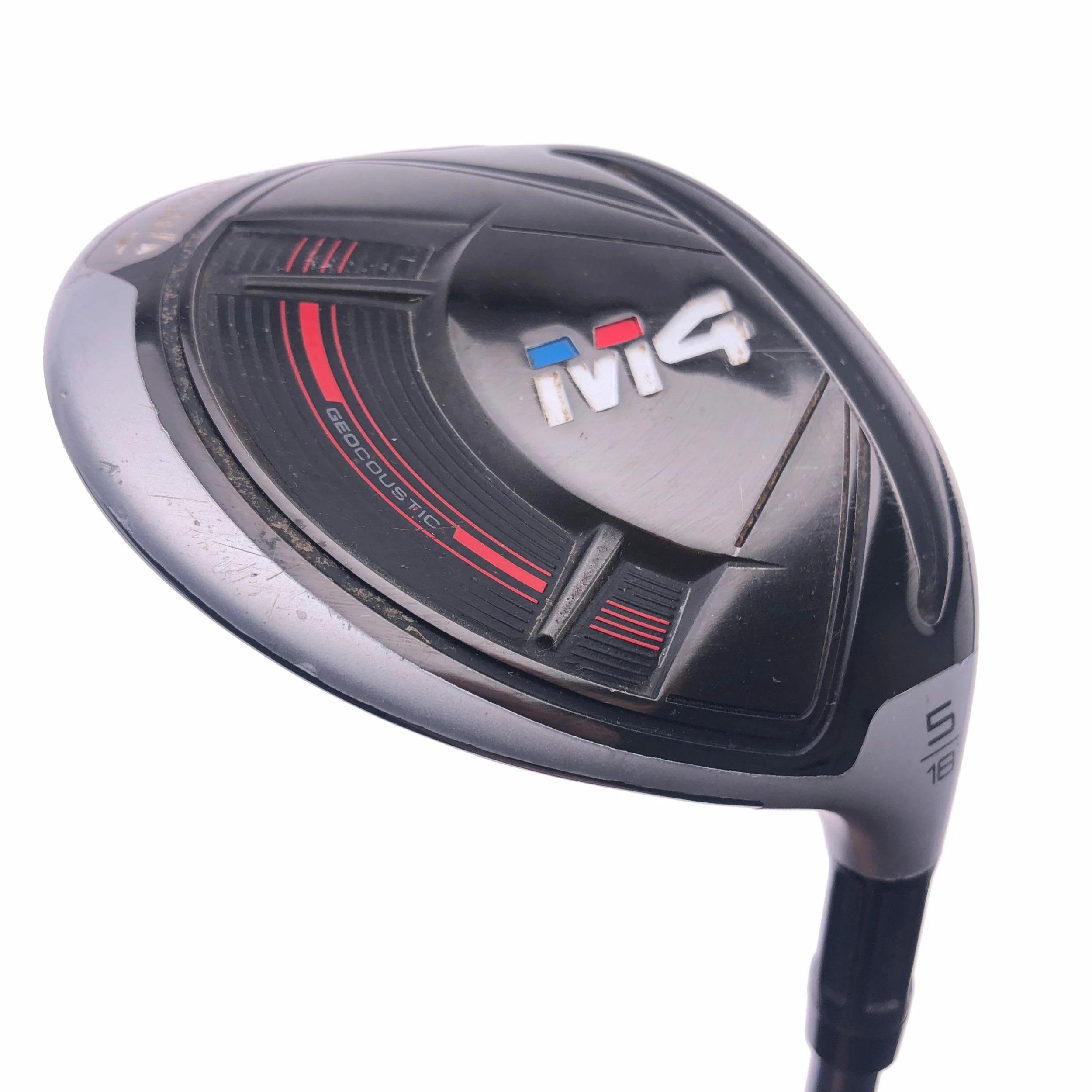 Used TaylorMade M4 5 Fairway Wood / 18 Degrees / Fujikura SIX Ladies Flex 2 Used TaylorMade M4 5 Fairway Wood / 18 Degrees / Fujikura SIX Ladies Flex - Image 2