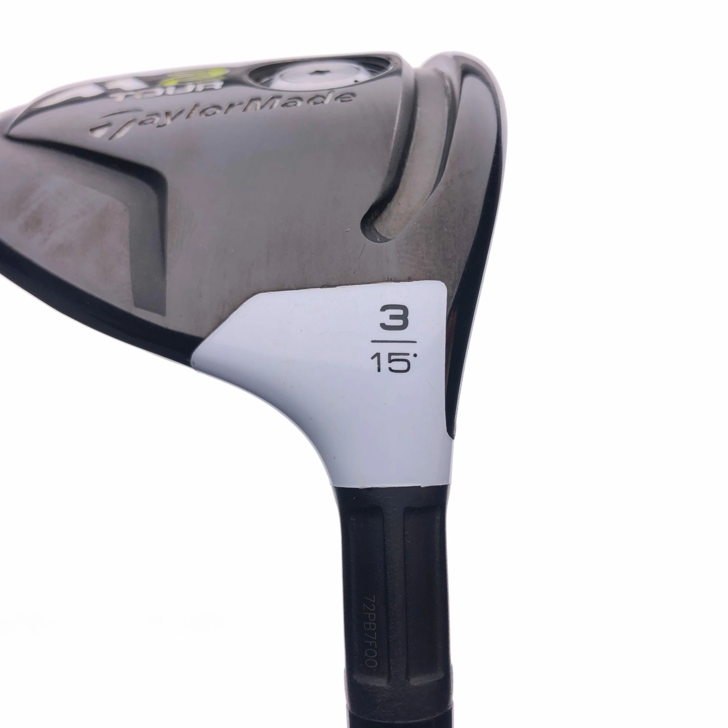 Used TaylorMade M2 Tour 2017 3 Fairway / 15 Degree / KuroKage Silver Stiff Flex 3 Used TaylorMade M2 Tour 2017 3 Fairway / 15 Degree / KuroKage Silver Stiff Flex - Image 3