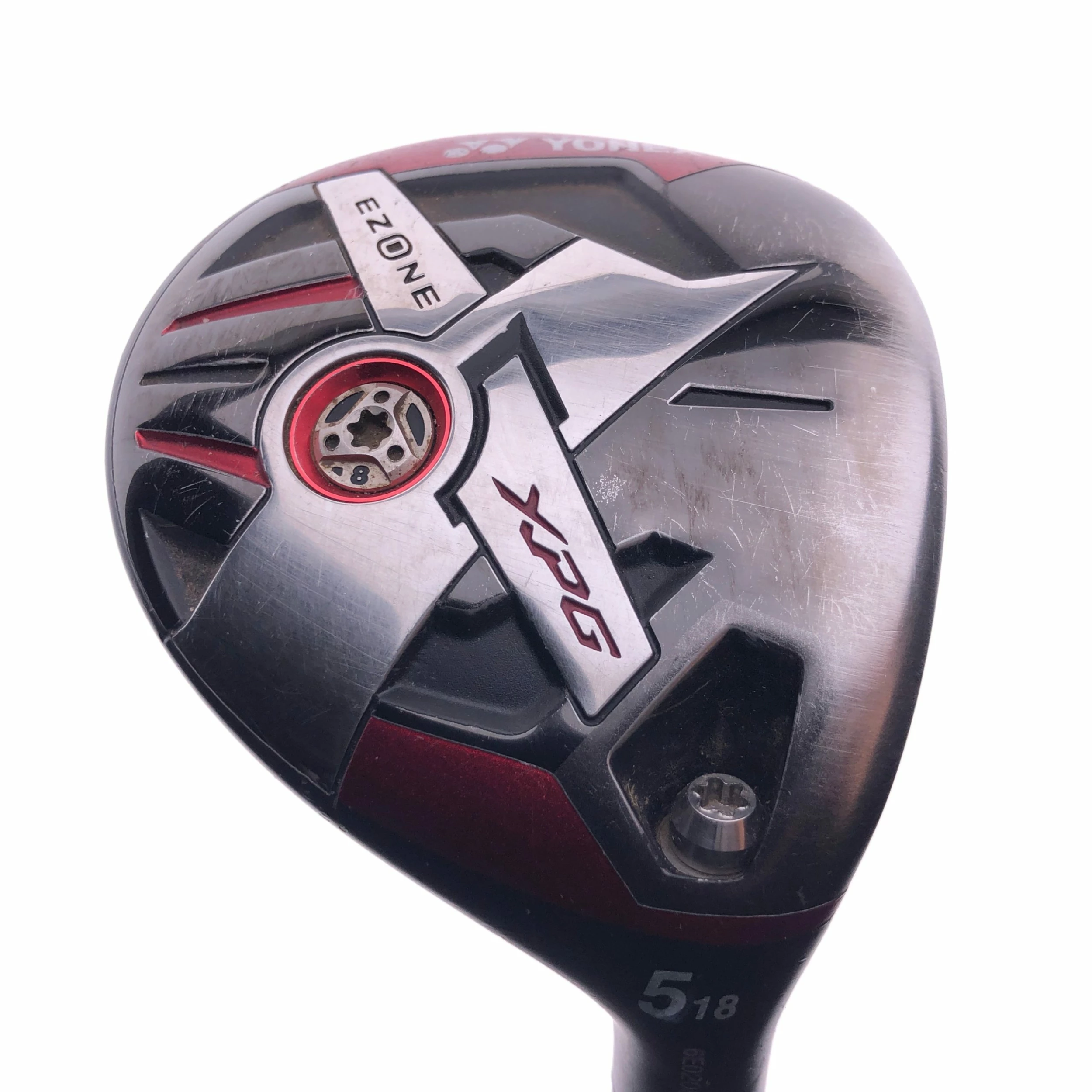 Used Yonex Ezone XPG 5 Fairway Wood / 18 Degrees / Yonex EX310 Regular Flex 1 Used Yonex Ezone XPG 5 Fairway Wood / 18 Degrees / Yonex EX310 Regular Flex