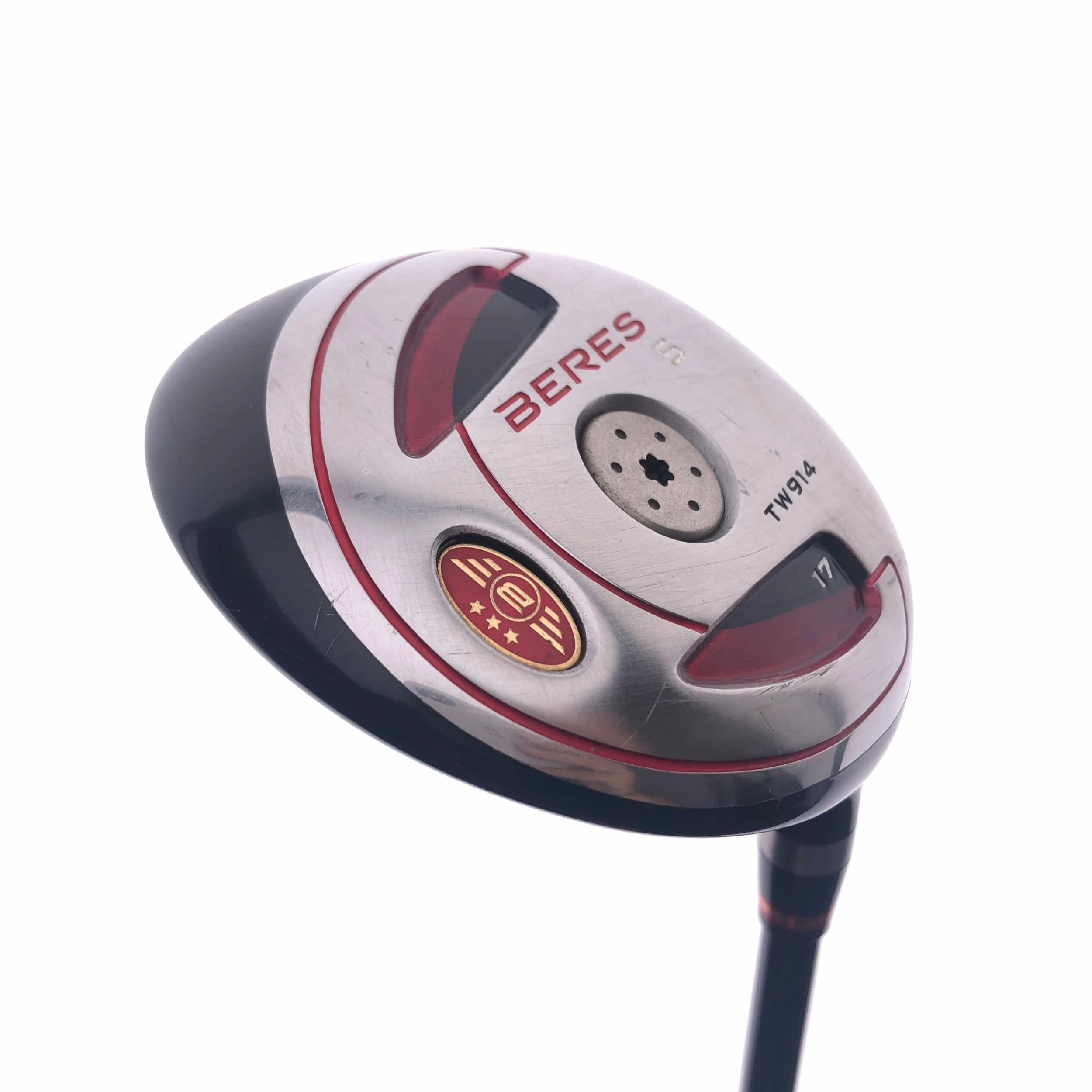 Used Honma Beres TW 914 5 Fairway / 17 Degrees / Armrq B70 3 Star X-Stiff Flex 4 Used Honma Beres TW 914 5 Fairway / 17 Degrees / Armrq B70 3 Star X-Stiff Flex - Image 4