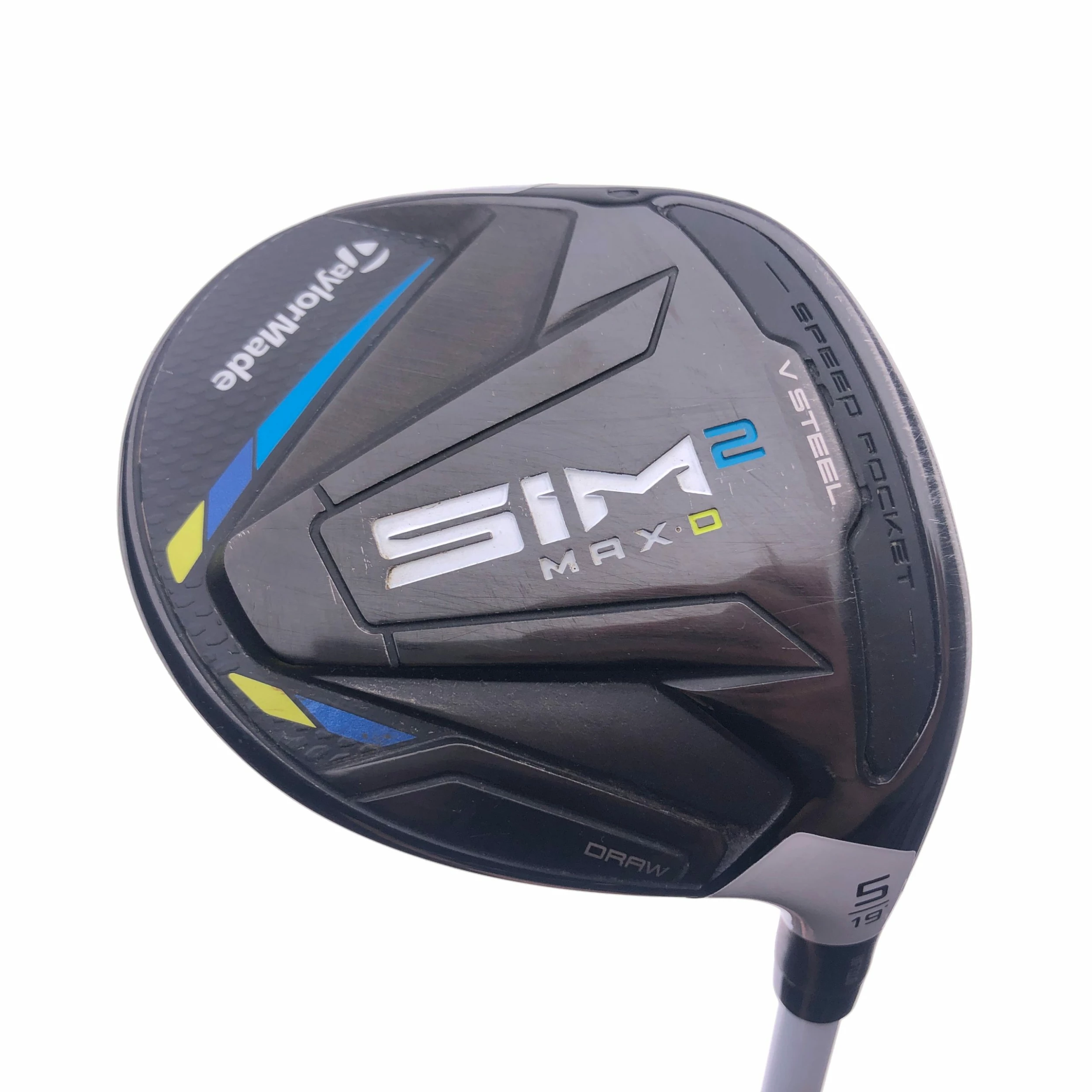 Used TaylorMade Sim2 Max D 5 Fairway Wood / 19 Degree / AIR Speeder 45 Lite Flex 2 Used TaylorMade Sim2 Max D 5 Fairway Wood / 19 Degree / AIR Speeder 45 Lite Flex - Image 2