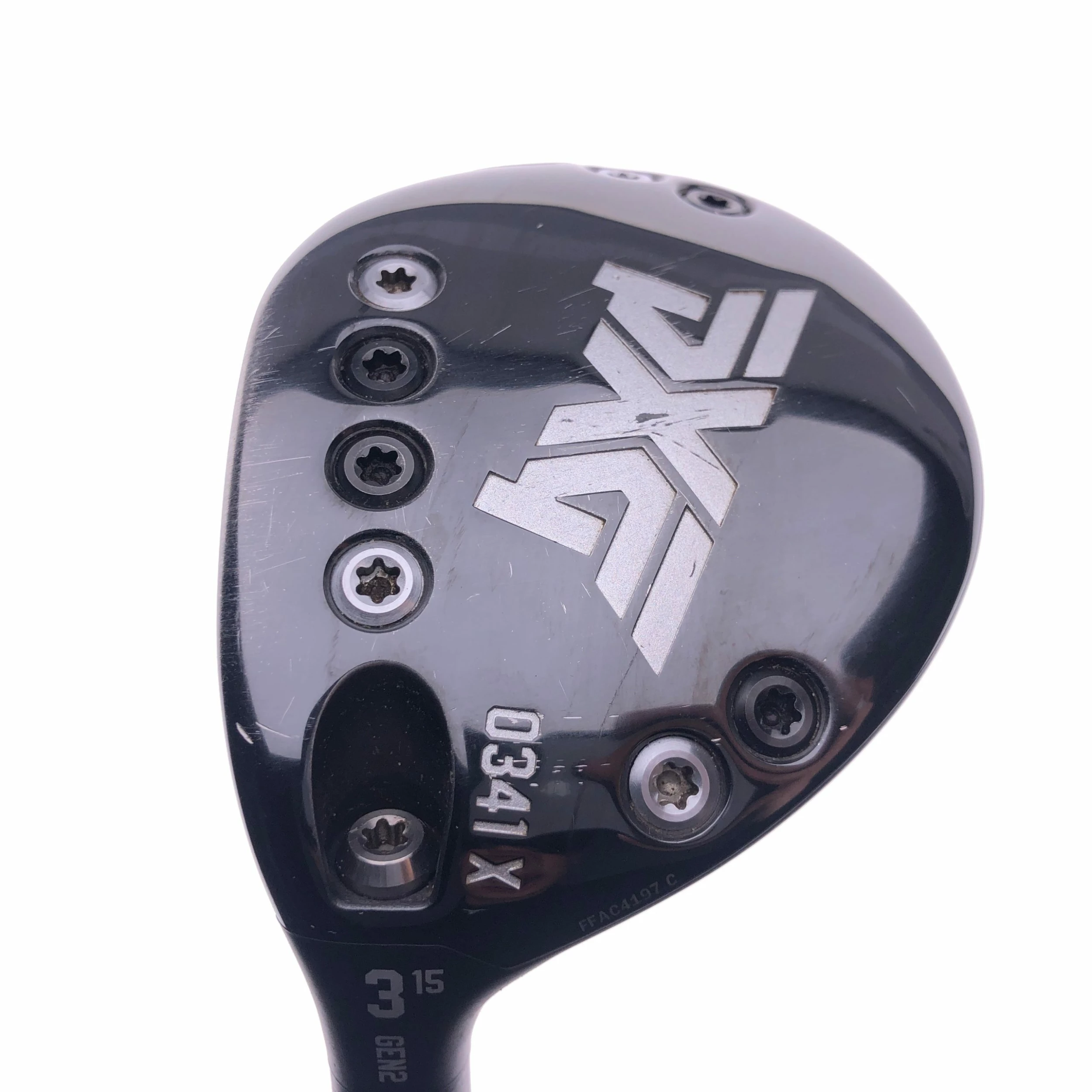 Used PXG 0341 X Gen 2 3 Fairway Wood / 15 Degrees / Stiff Flex / Left-Handed 1 Used PXG 0341 X Gen 2 3 Fairway Wood / 15 Degrees / Stiff Flex / Left-Handed