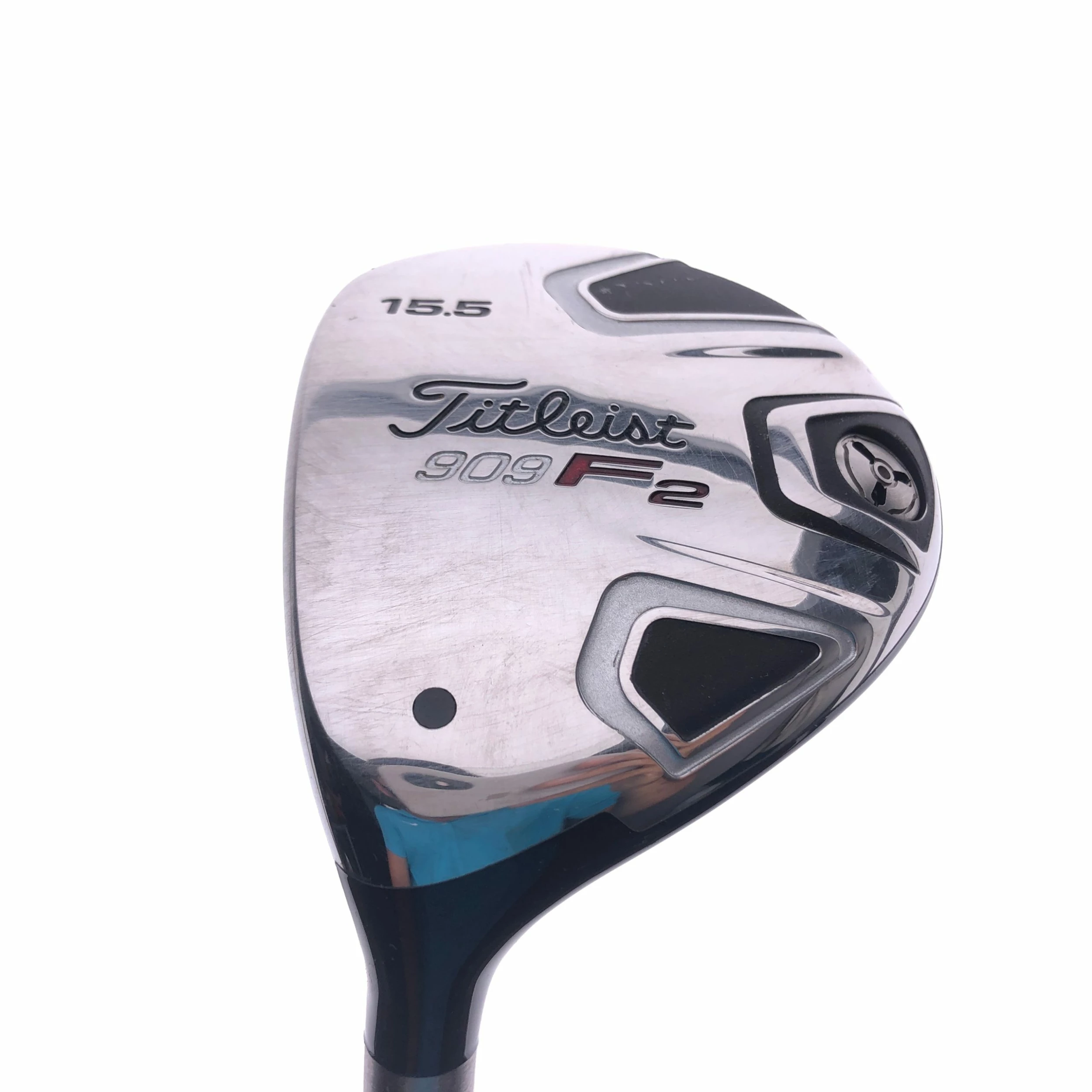 Used Titleist 909 F2 3 Fairway Wood / 15.5 Degrees / Stiff Flex / Left-Handed 2 Used Titleist 909 F2 3 Fairway Wood / 15.5 Degrees / Stiff Flex / Left-Handed - Image 2