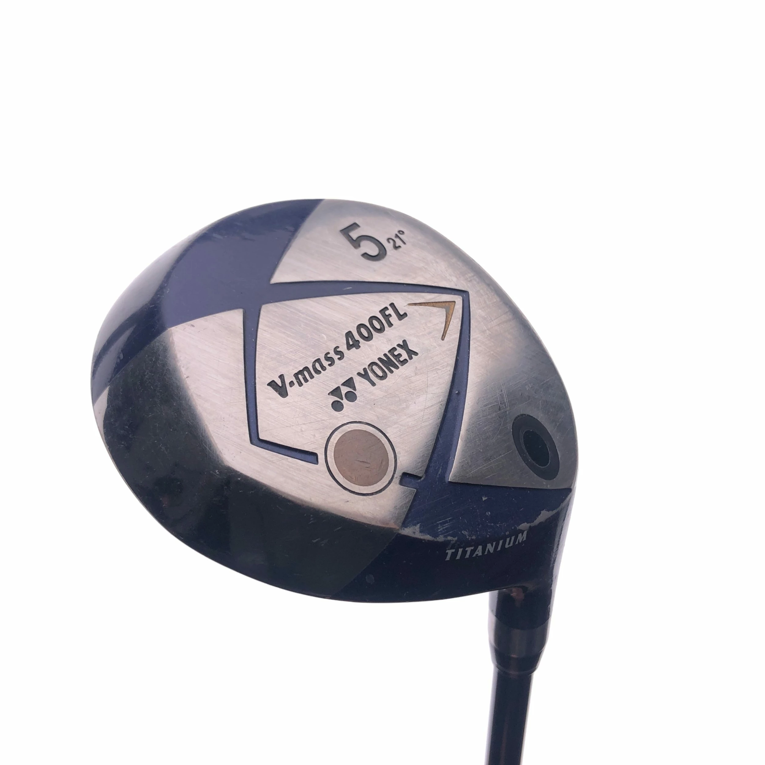 Used Yonex V-Mass 400FL 5 Fairway Wood / 21 Degrees / Ultimum Ti Ladies Flex 2 Used Yonex V-Mass 400FL 5 Fairway Wood / 21 Degrees / Ultimum Ti Ladies Flex - Image 2