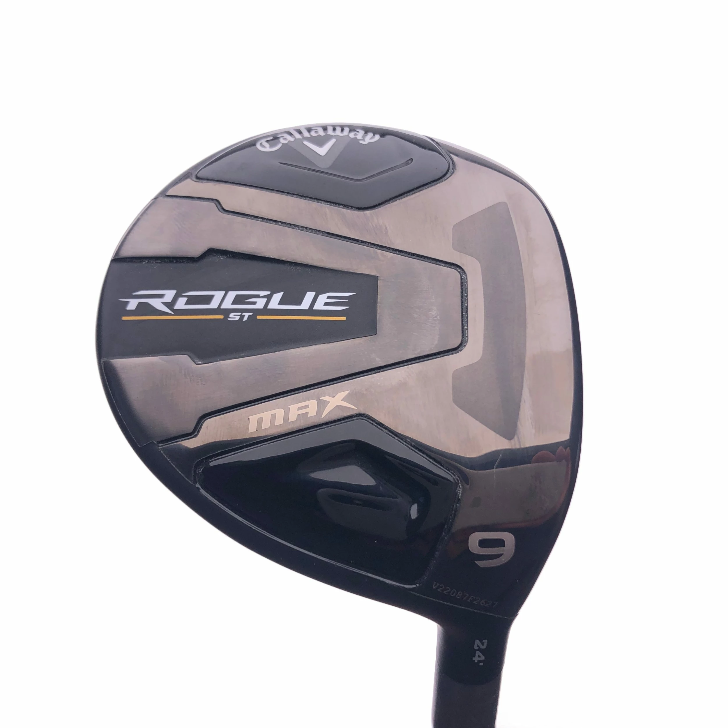 Used Callaway Rogue ST MAX 9 Fairway / 24 Degrees / Tensei AV Blue Regular Flex 1 Used Callaway Rogue ST MAX 9 Fairway / 24 Degrees / Tensei AV Blue Regular Flex
