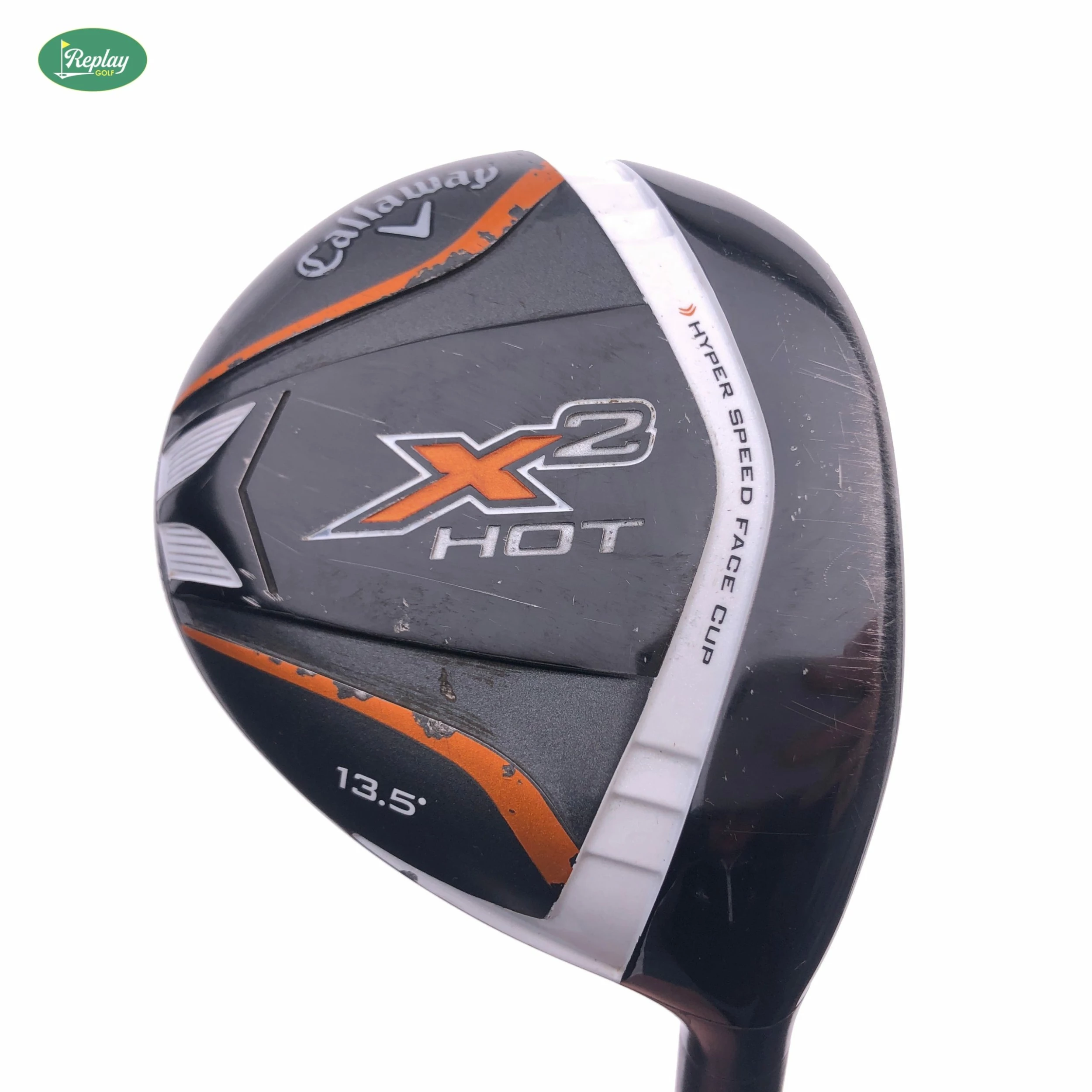 Used Callaway X2 Hot Pro 3 Fairway Wood / 13.5 Degrees / Aldila Tour Stiff Flex 1 Used Callaway X2 Hot Pro 3 Fairway Wood / 13.5 Degrees / Aldila Tour Stiff Flex