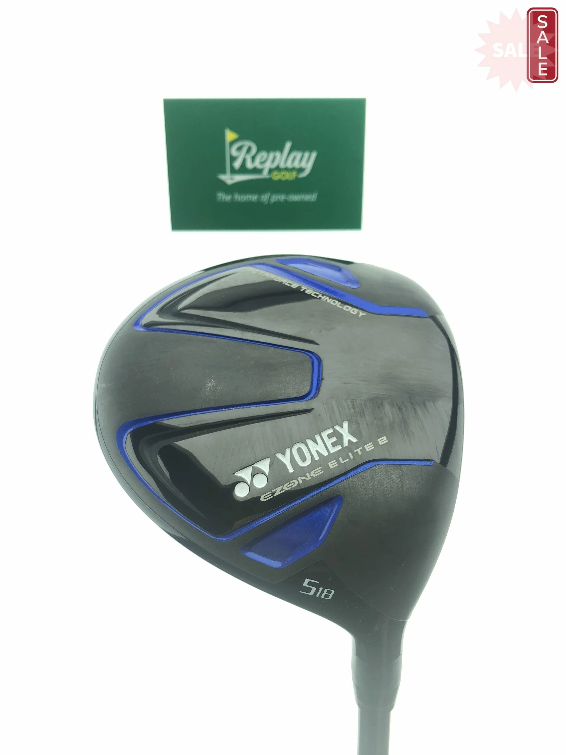 Yonex EZONE Elite 2 5 Fairway Wood / 18 Degree / Yonex M55 Regular Flex 1 Yonex EZONE Elite 2 5 Fairway Wood / 18 Degree / Yonex M55 Regular Flex