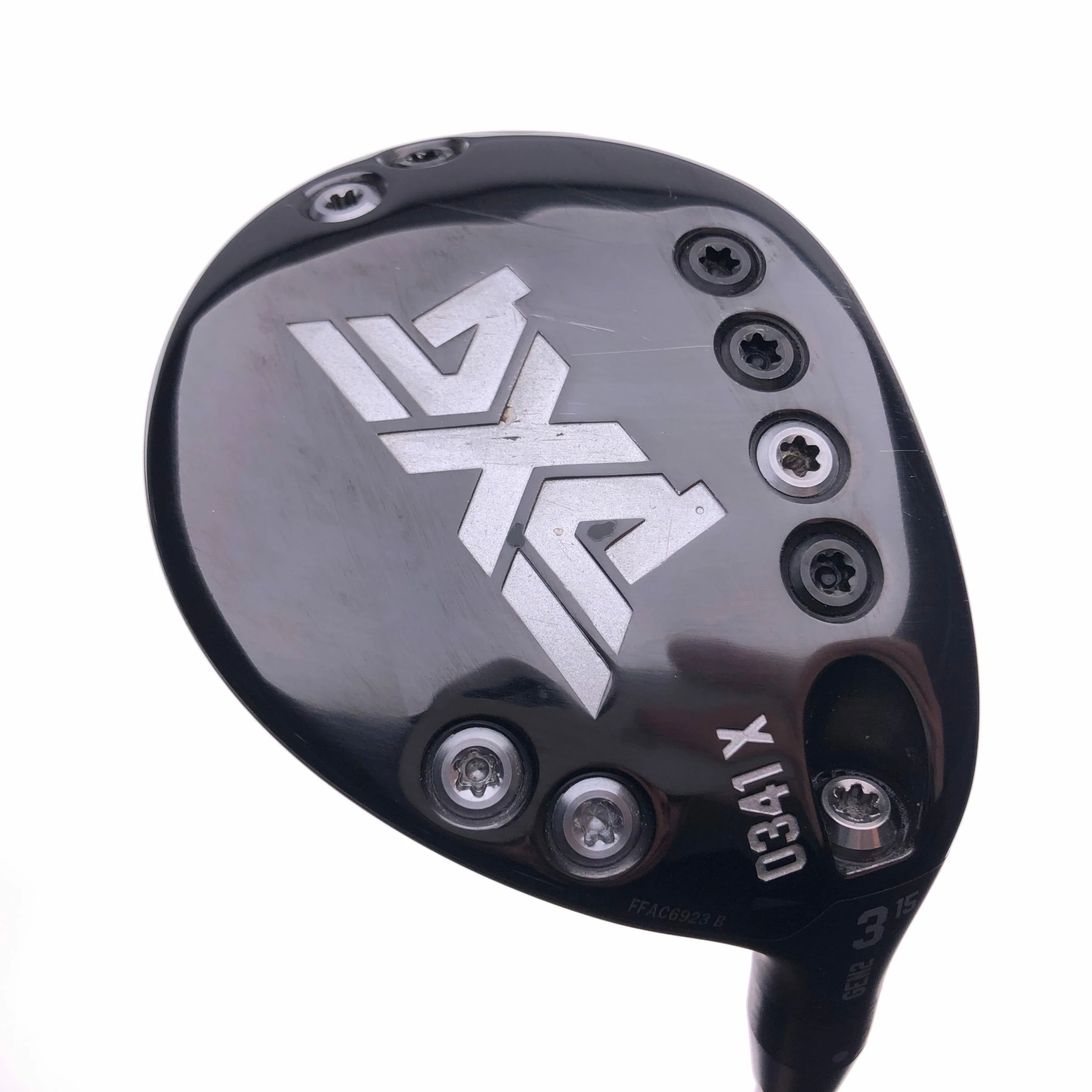 Used PXG 0341 X Gen 2 3 Fairway Wood / 15 Degrees / Oban Kiyoshi HB 75g X-Flex 2 Used PXG 0341 X Gen 2 3 Fairway Wood / 15 Degrees / Oban Kiyoshi HB 75g X-Flex - Image 2