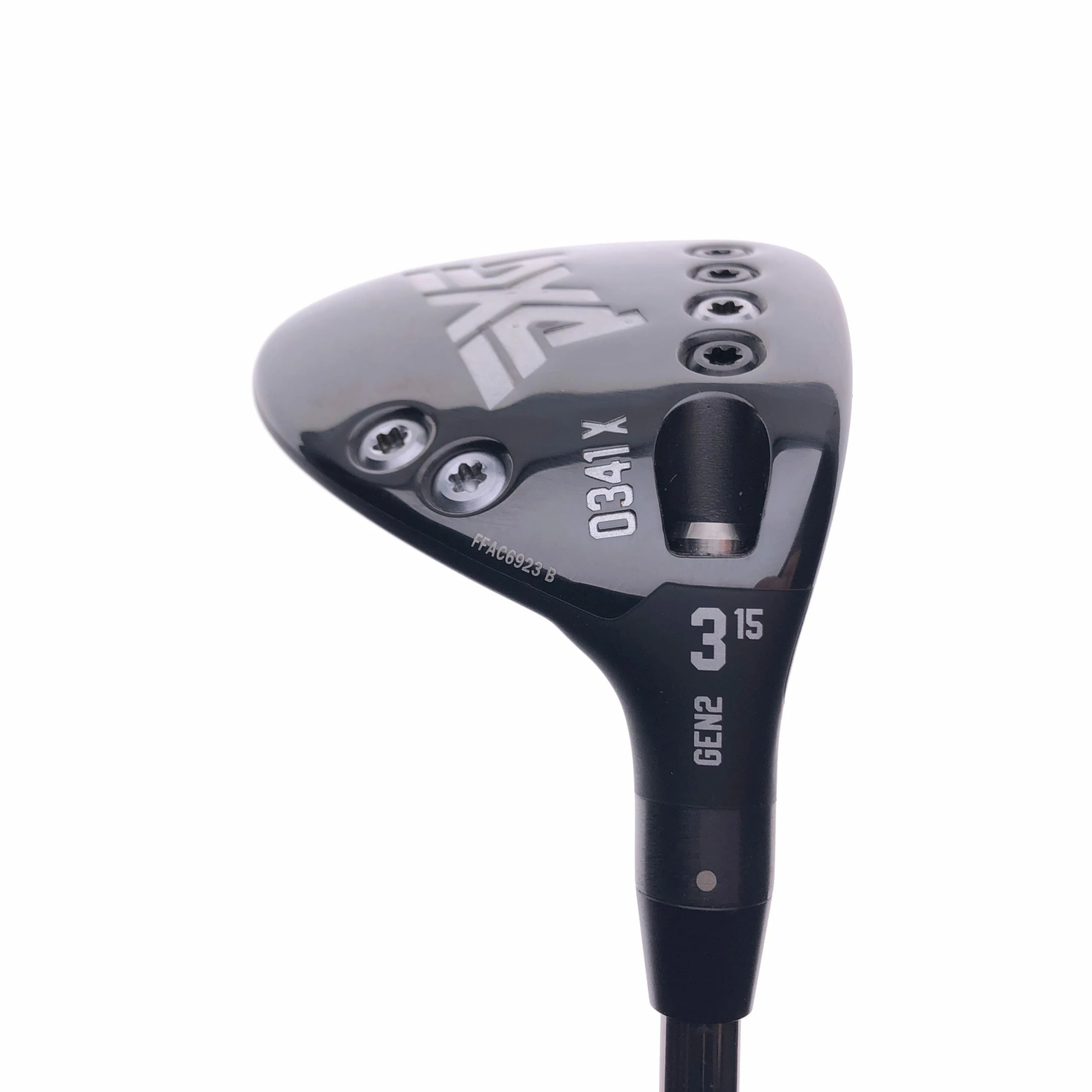 Used PXG 0341 X Gen 2 3 Fairway Wood / 15 Degrees / Oban Kiyoshi HB 75g X-Flex 3 Used PXG 0341 X Gen 2 3 Fairway Wood / 15 Degrees / Oban Kiyoshi HB 75g X-Flex - Image 3