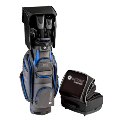 Motocaddy Flight Safe Golf Travel Cover -Fairway Woods Shop FlightSafe CaseonBagOpen