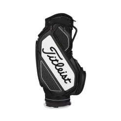 Titleist Mid Size Bag - Black/White 2022 6 Titleist Mid Size Bag - Black/White 2022 -Fairway Woods Shop Titleist Mid Size Bag BlackWhite 2022 Cart Bag 3