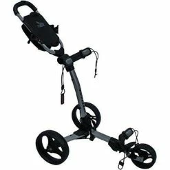 Fairway Golf UK Axglo TriLite 3 Wheel Golf Trolley- Grey/Black