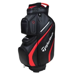 Taylormade Deluxe Cart Bag - Red/Black 25% OFF THIS BAG. USE TMBAG25 AT CHECKOUT